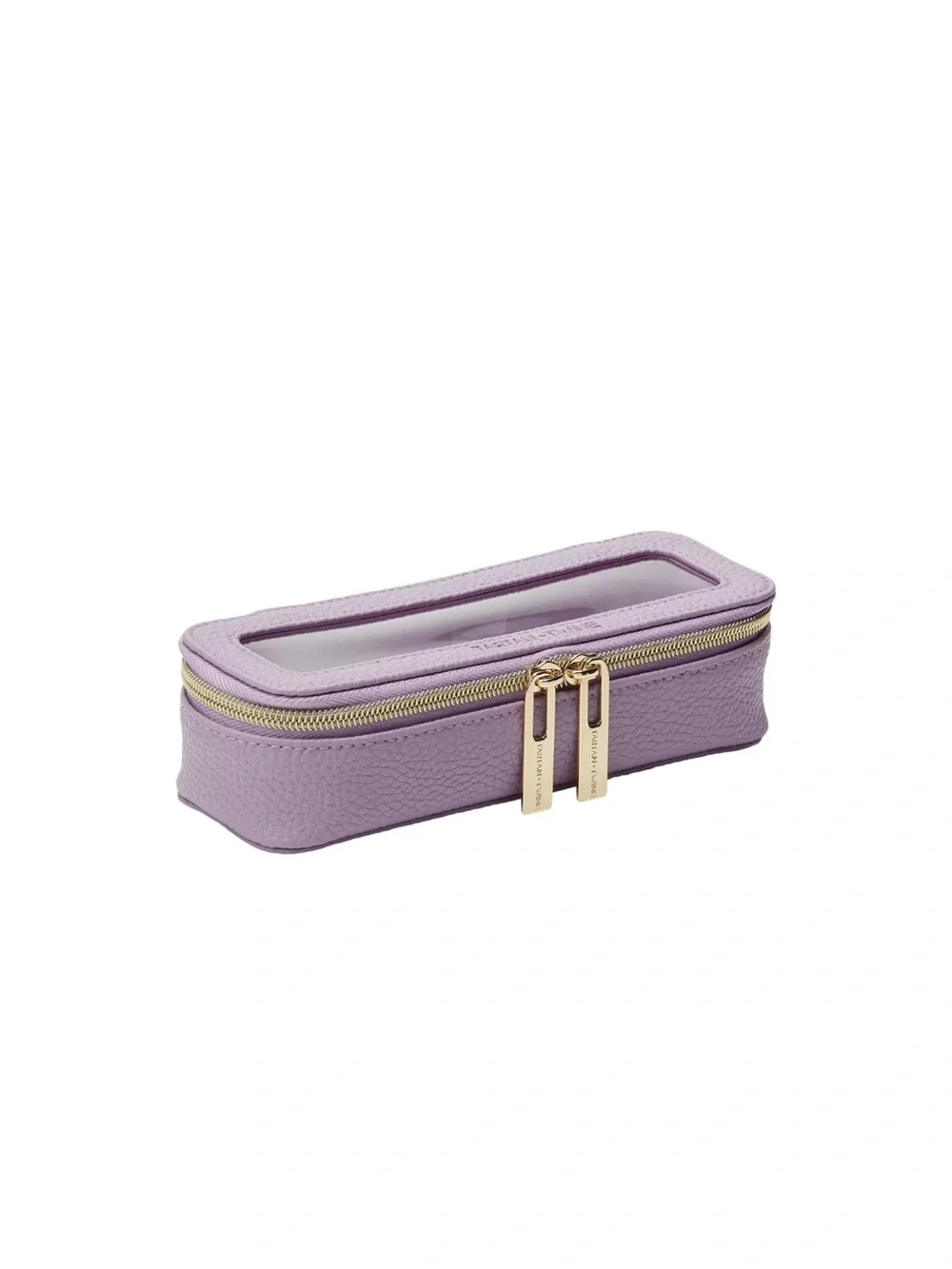 NWT Tartan + Twine Purple Pencil Case